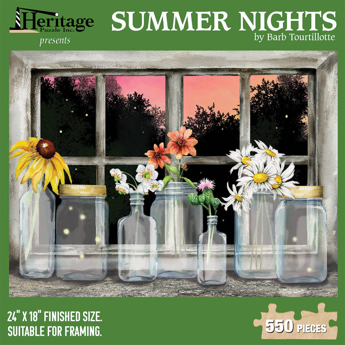 Summer Nights 550 piece puzzle