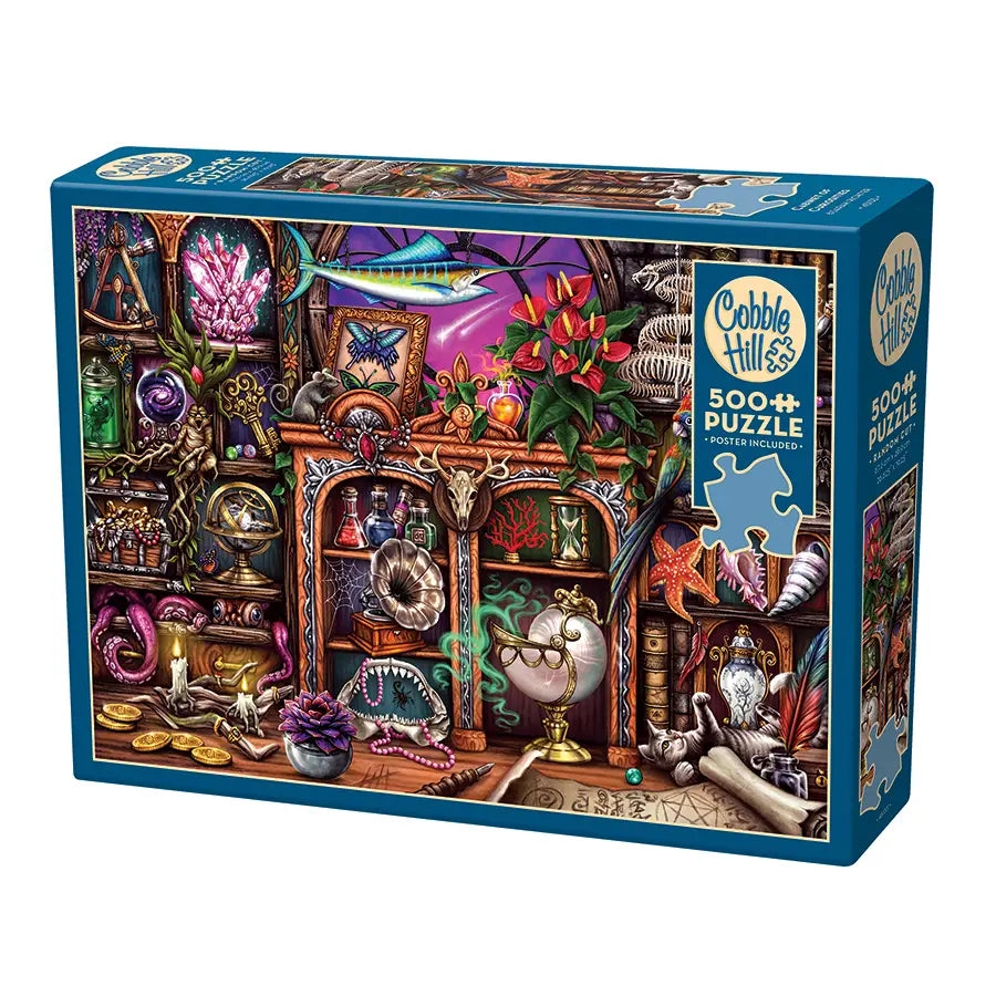Cabinet of Curiosities 500-Piece Cobble Hill Puzzle