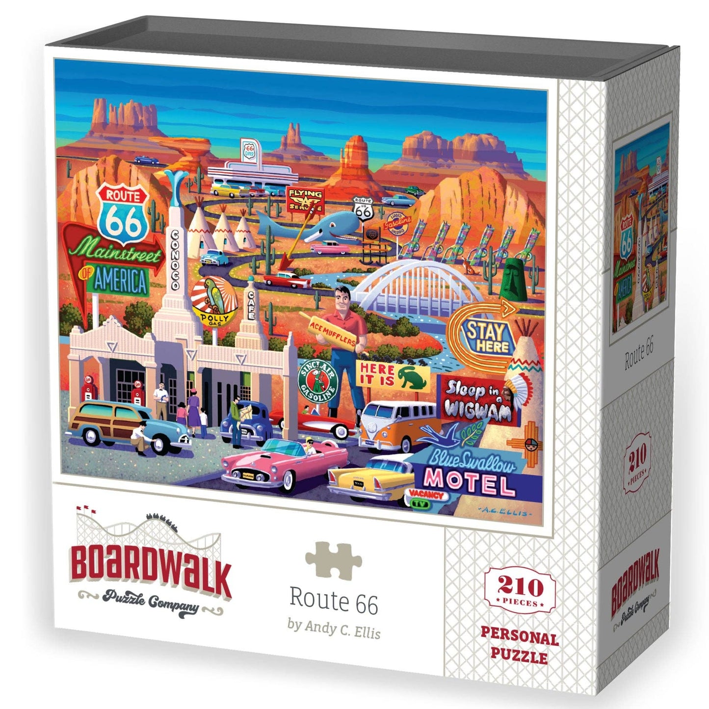 Route 66 - Personal Puzzle - 210 Piece