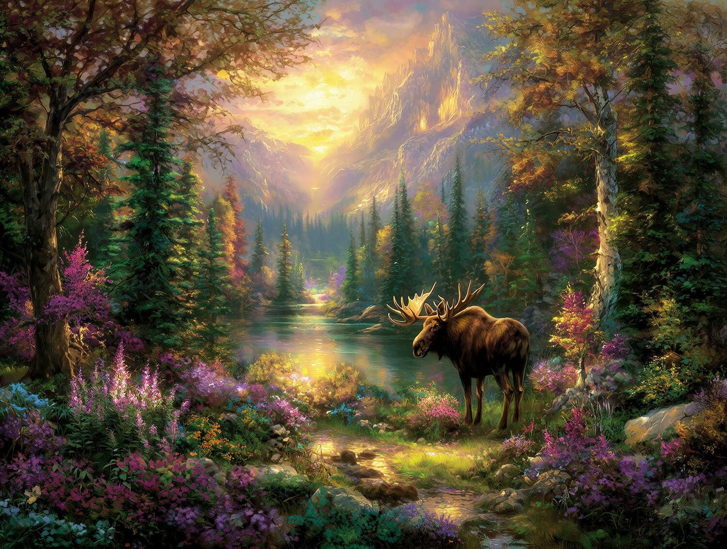 Moose Hollow 500 pc Puzzle