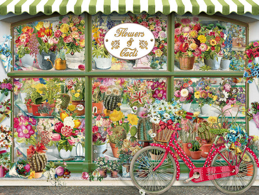 Flowers and Cacti Shop 275pc puzzle