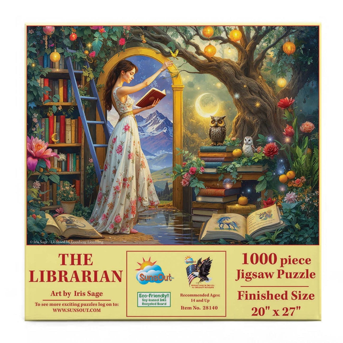 1120 The Librarian 1000 pc Puzzle