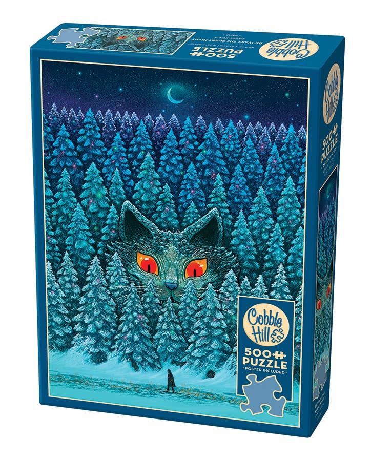Be Wary the Silent Night 500-Piece Cobble Hill Puzzle