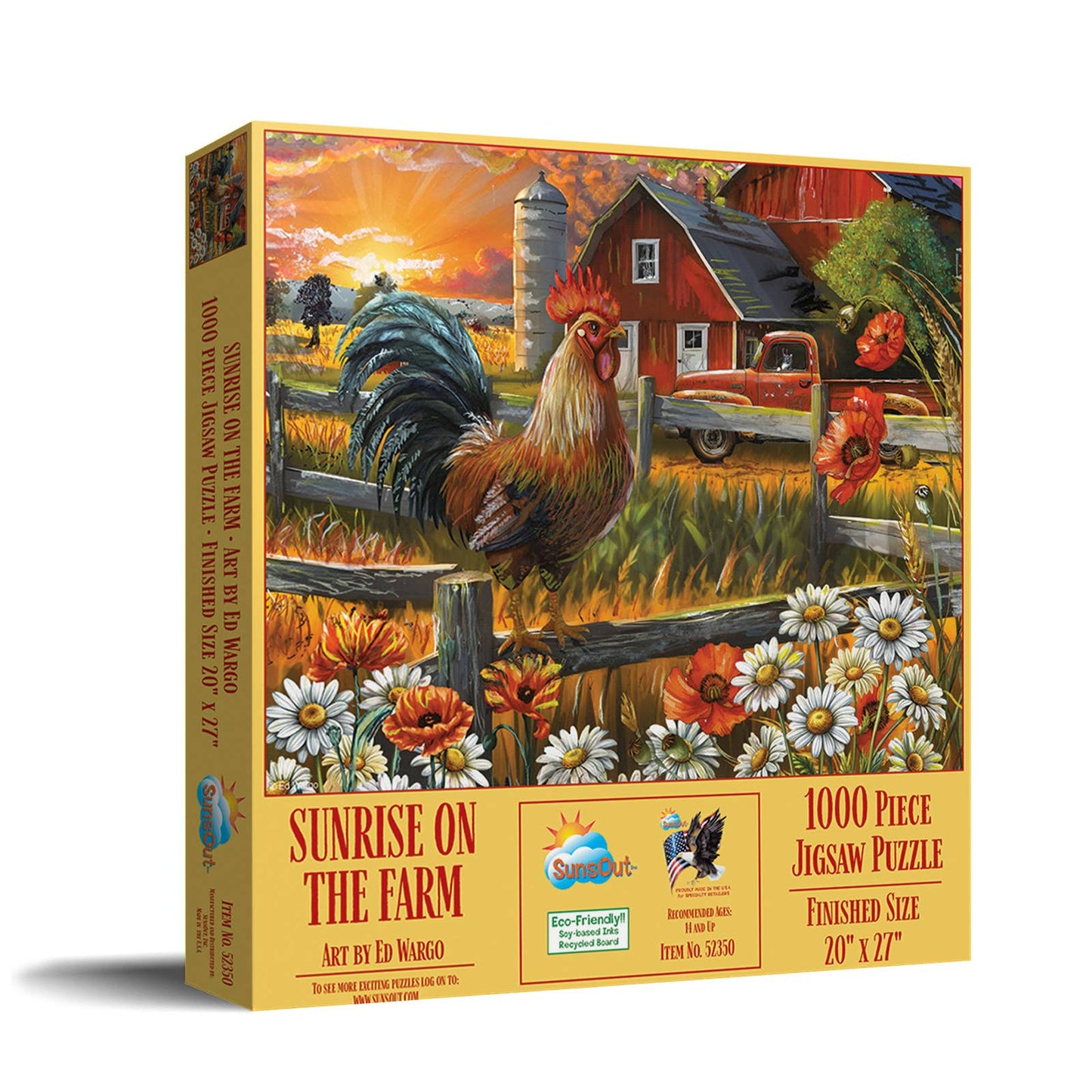 Sunrise on the Farm 1000 Pc Puzzle
