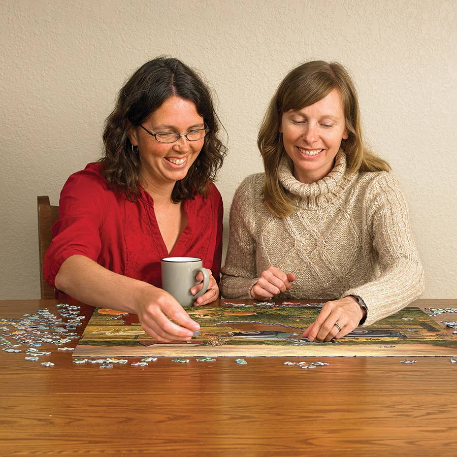 Harvest Time 1000-Piece Cobble Hill Puzzle