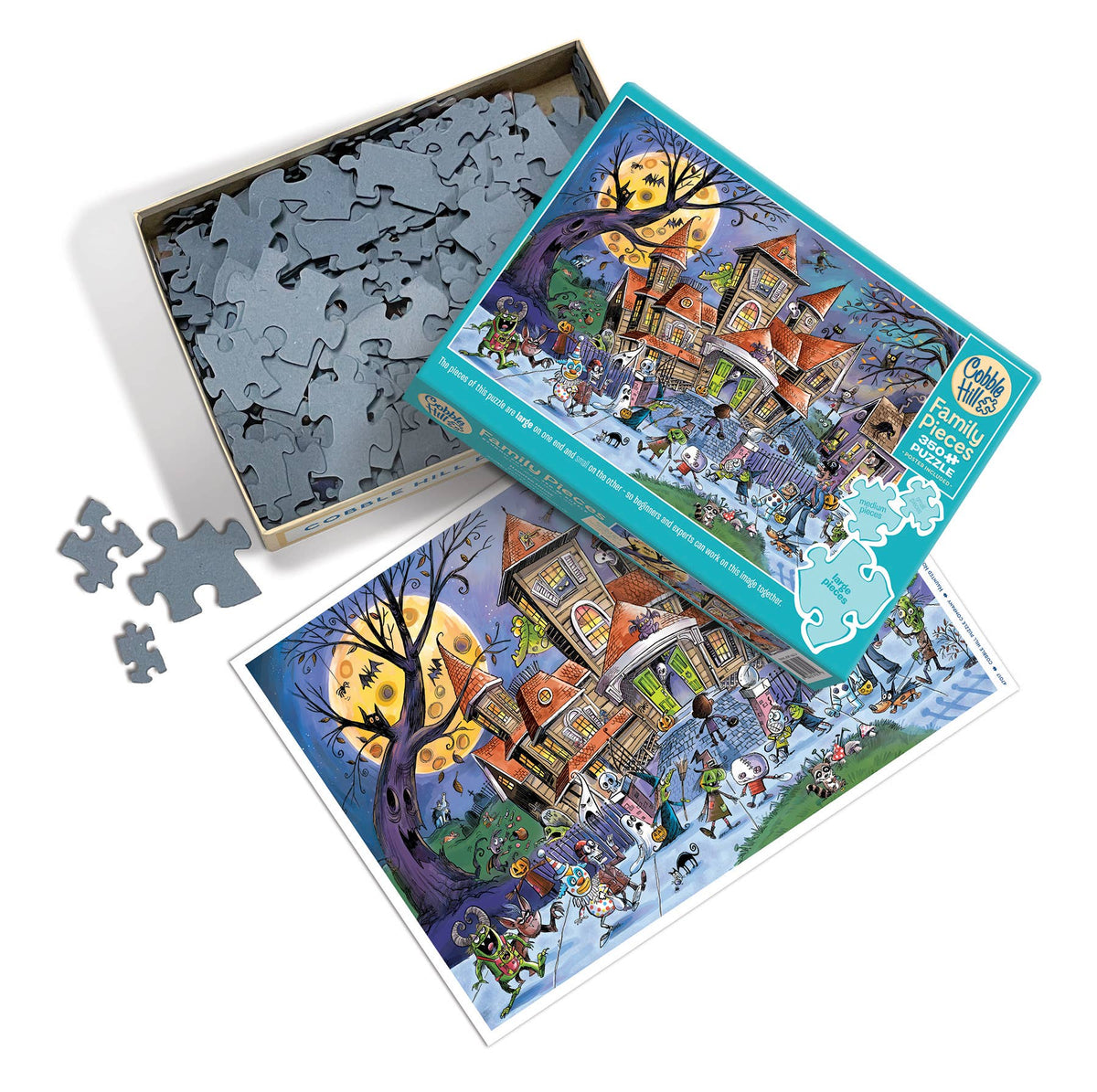 Haunted House (Family) 350-Piece Cobble Hill Puzzle