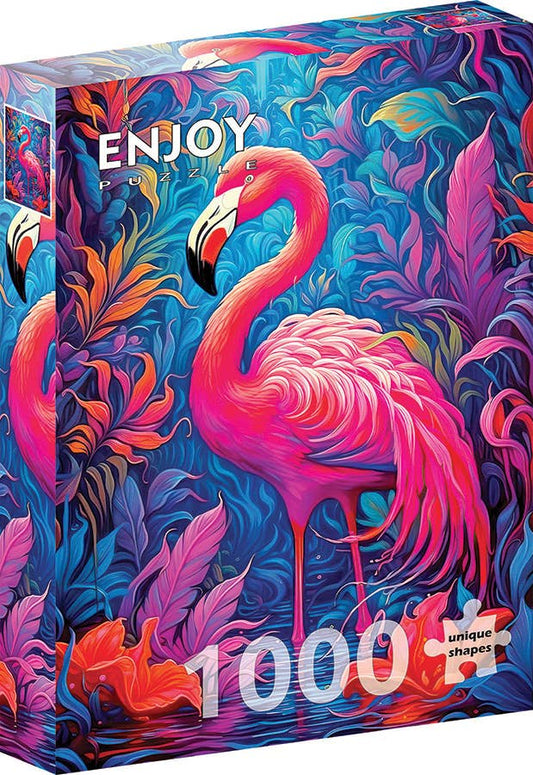 Flamingo Miracle 1000-Piece Enjoy Puzzle
