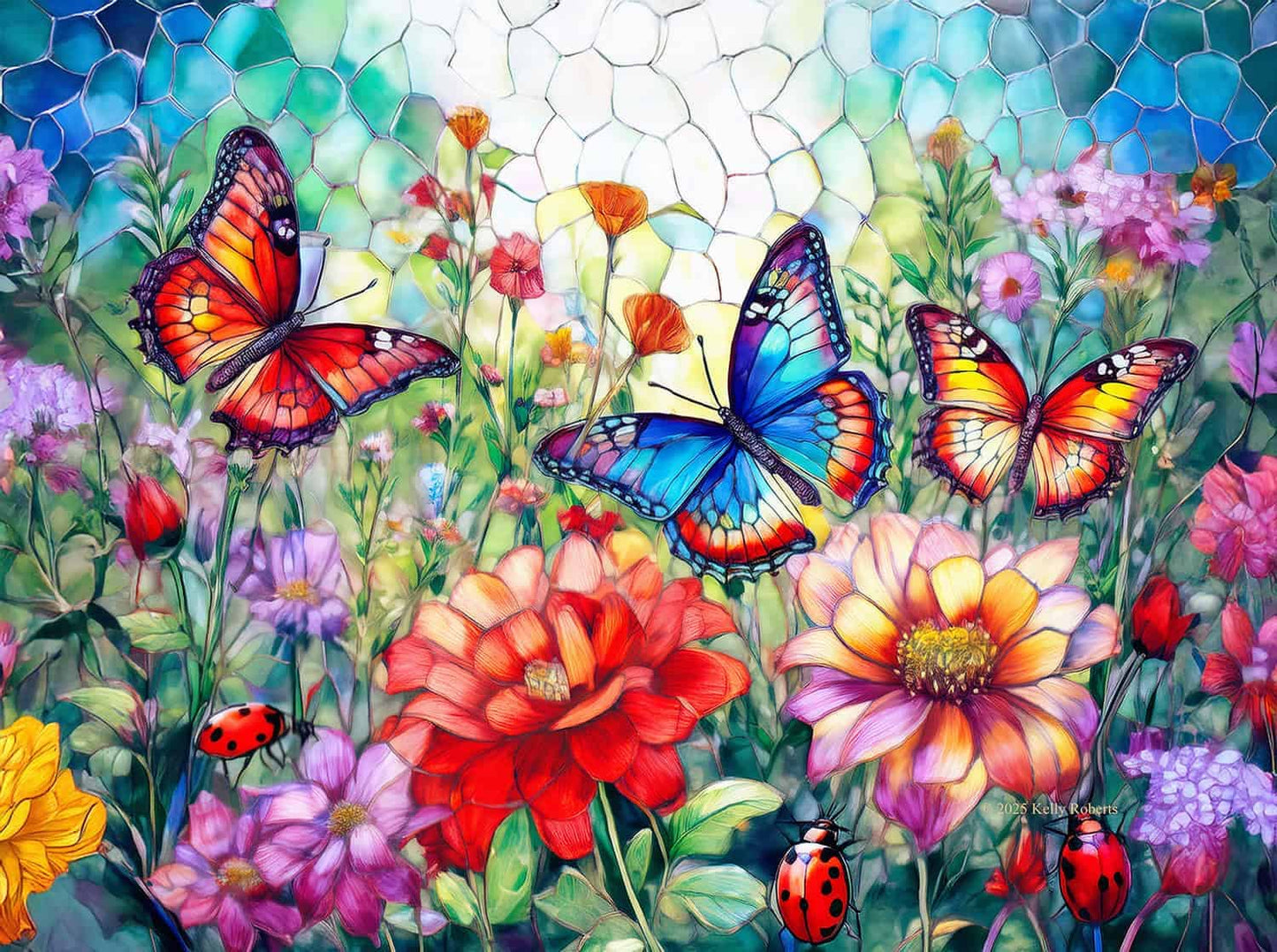 Butterfly Frolic 500 pc Puzzle
