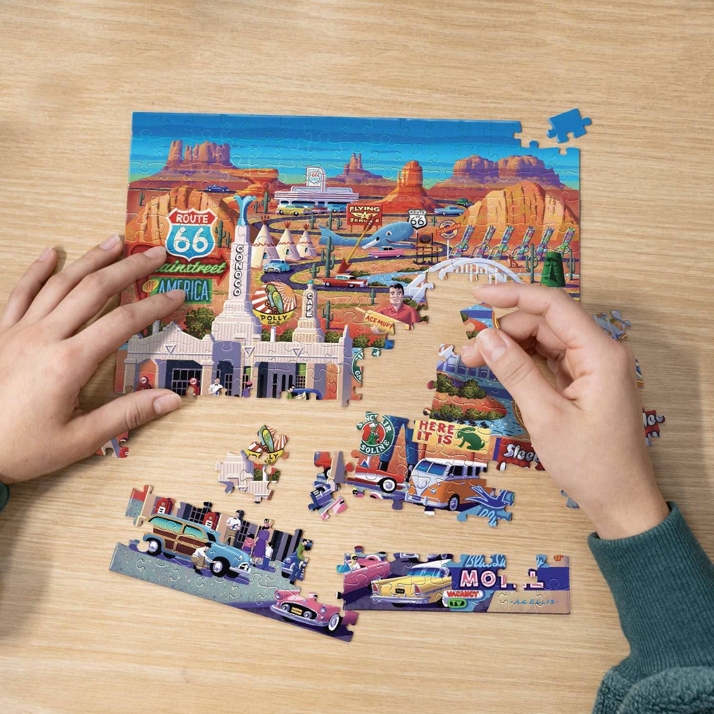 Route 66 - Personal Puzzle - 210 Piece