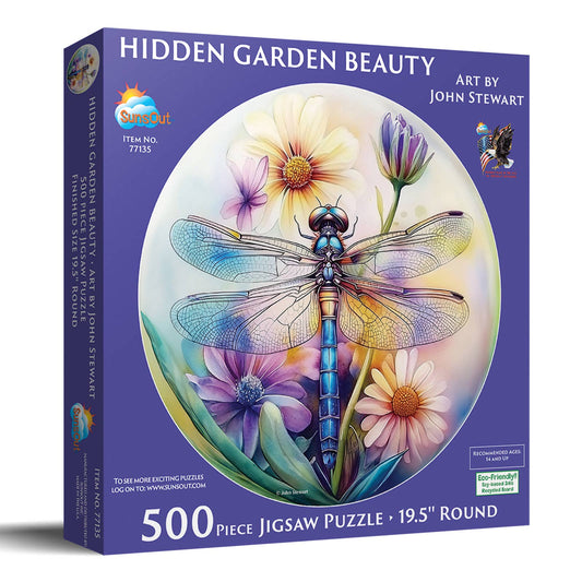 5559 Hidden Garden Beauty 500 PC Puzzle