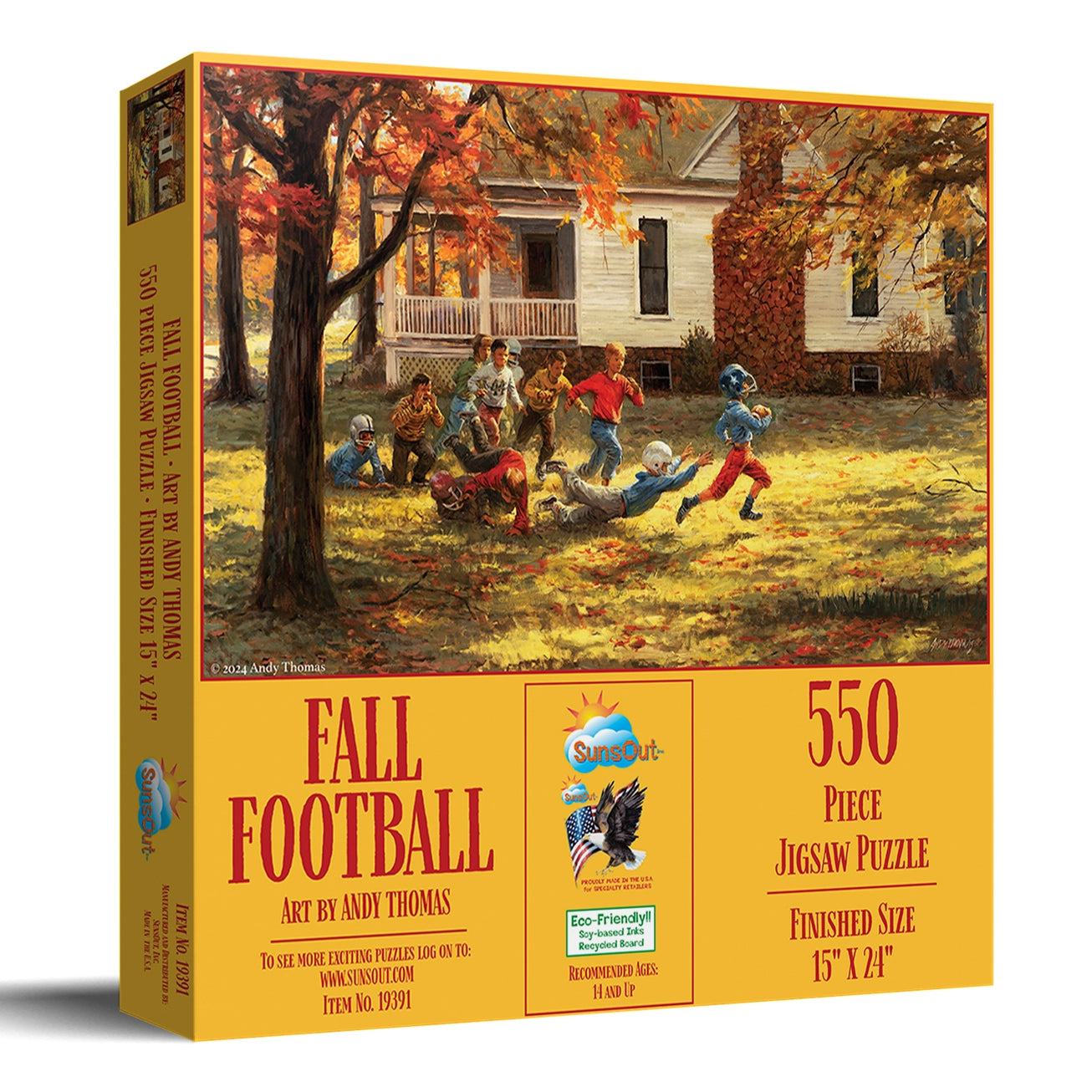 Fall Football 550 Pc Puzzle