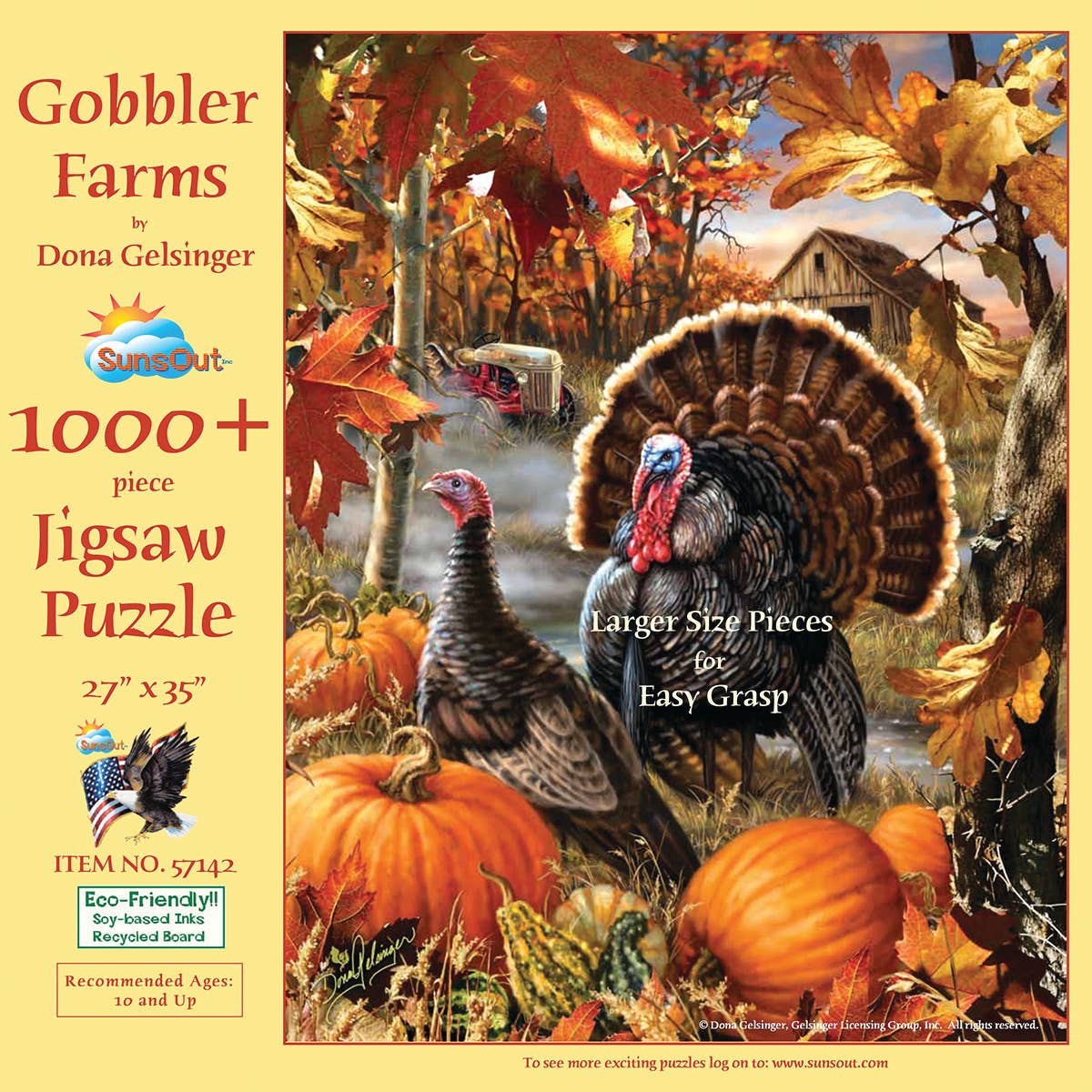 Gobbler Farms 1000 + Puzzle