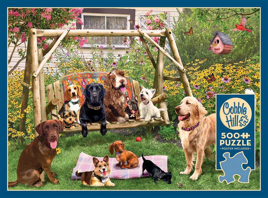 Doggie Daycare 500-Piece Cobble Hill Puzzle