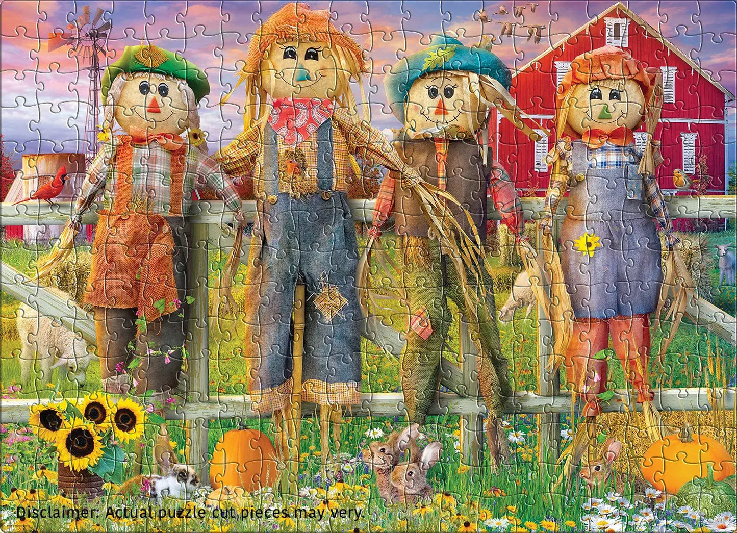 Friendly Scarecrows