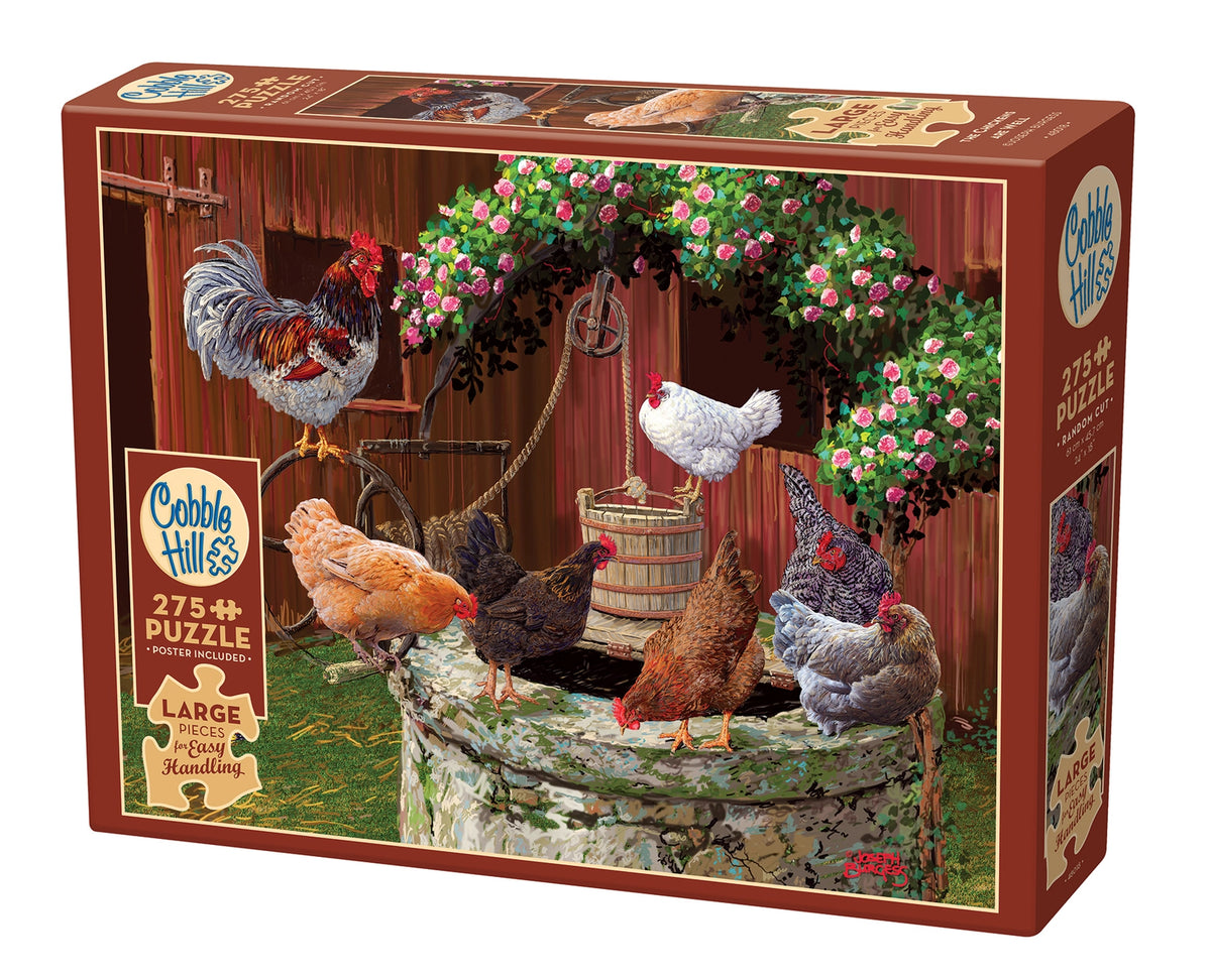 The Chickens Are Well 275-Piece Cobble Hill Puzzle