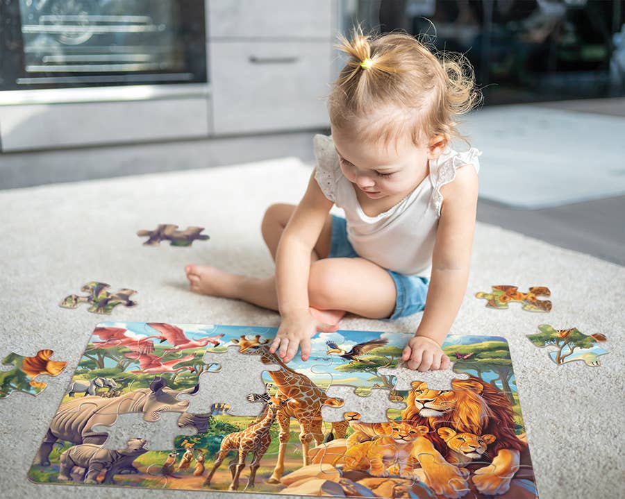 African Plains (35-Piece) Floor Puzzle Ages 3+