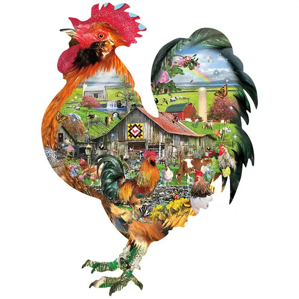 Rule the Roost Shaped Puzzle