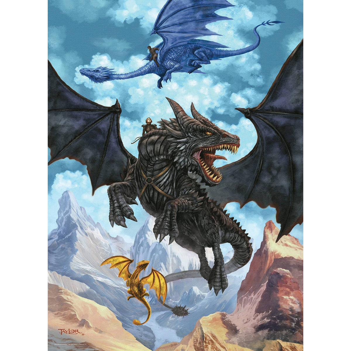 Violet, Dragon Rider